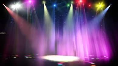七彩射光灯扫光动感舞台led背景舞美视频的预览图